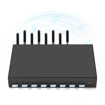 VOIP-шлюз 4G LTE 8-портовый Gsm-модем с несколькими sim-картами, шлюз для массовых sms-сообщений с 8 портами M26 simbox VOIP-шлюз 4G LTE 8-портовый Gsm-модем с несколькими sim-картами, шлюз для массовых sms-сообщений с 8 портами M26 simbox 0