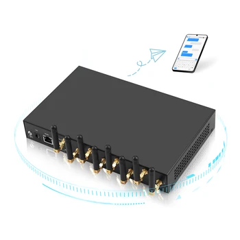VOIP-шлюз 4G LTE 8-портовый Gsm-модем с несколькими sim-картами, шлюз для массовых sms-сообщений с 8 портами M26 simbox VOIP-шлюз 4G LTE 8-портовый Gsm-модем с несколькими sim-картами, шлюз для массовых sms-сообщений с 8 портами M26 simbox 3
