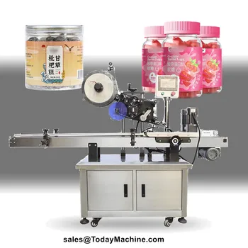 Автоматическая Машина для прикрепления этикеток к бутылкам с масляным клеем