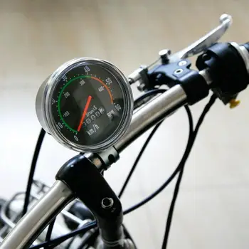Велосипедный спидометр в винтажном стиле, аналоговый механический одометр с фурнитурой для велосипеда 26/28/29/27,5 дюйма