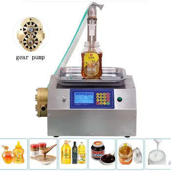 Машина для розлива меда, Кунжутный соус, наполнитель с потоковым взвешиванием, Полностью Автоматическое дозирование пищевого масла, клея, вязкой жидкости Csy-l15