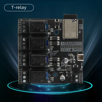 Микросхема T-Relay ESP32 DC 5V 4 Группы Реле 4 МБ Флэш-памяти IoT-реле Support WiFi Bluetooth LILYGO® TTGO