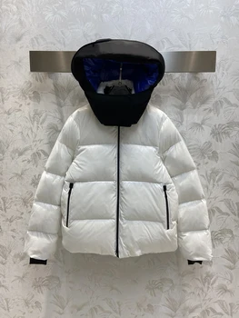 Новая зимняя куртка-пуховик bread из лыжной серии 2023 года. Съемная шапка. Наполнитель из бархата национального стандарта 90, теплая верхняя часть тела.