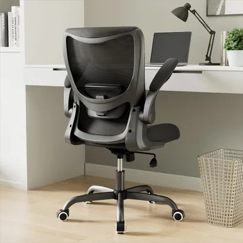 Офисное кресло, вращающееся рабочее кресло с дышащей сеткой для домашнего офиса, Компьютерное кресло, мобильные стулья Со спинкой, Эргономичная мебель