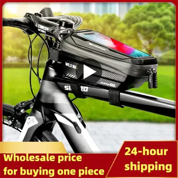 Сумка MAN X2 EVA с жестким корпусом, водонепроницаемый сенсорный экран, шоссейный велосипед большой емкости, горный велосипед, антивибрационный велоспорт