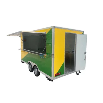Уличный торговый десерт, одобренный Dot, Churro, Дешевый Передвижной кухонный прицеп для перевозки продуктов, прицеп для грузовиков быстрого питания, для продажи в США