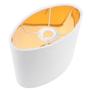 Устойчивый абажур из 1 шт., Овальная крышка лампы, Практичный Декор для рабочего стола в комнате