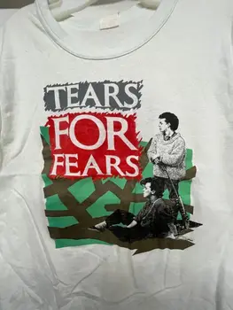 Футболка Vtg 80-х Tears for Fears Songs from The Big Chair 1985 Tour AN19879