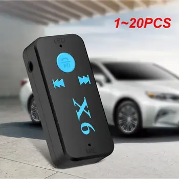 1 ~ 20ШТ X6 Универсальный Bluetooth-приемник V4.1 Поддержка TF карты Громкой связи Музыкальный плеер Телефон Автомобильный AUX Вход/Выход MP3 Музыкальный плеер