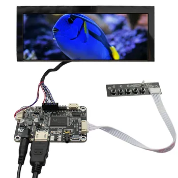7,8-дюймовый ЖК-экран AA078AA01 800x300 IPS с яркостью 500 нит для рекламного экрана/Промышленного ЖК-дисплея с платой контроллера HD-MI