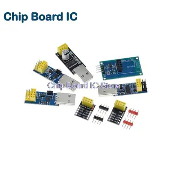 CH340G CP2104 USB К ESP8266 ESP-01 ESP-01S WIFI Модуль Программатор Адаптер Скачать Debug Link Kit для Arduino LINK v1.0 CH9102F