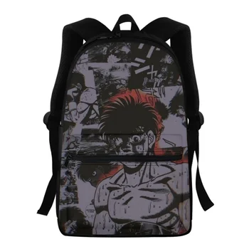 FORUDESIGNS Школьные сумки для мальчиков, водонепроницаемые школьные рюкзаки Hajime No Ippo Designs, Студенческий рюкзак для путешествий