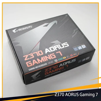 GA Z370 AORUS Gaming 7 Для Gigabyte LGA 1151 Z370 64GB PCI-E 3.0 ATX DDR4 Настольная Материнская плата Высокого Качества Быстрая Доставка