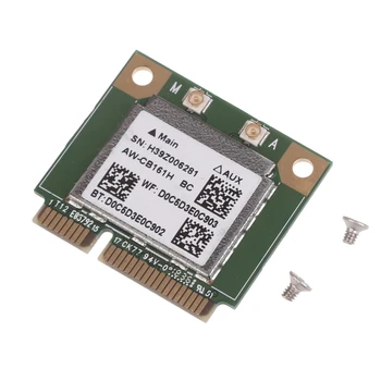 RTL8821AE AW-CB161H Wifi-карта, совместимая с Bluetooth 4.0 Беспроводной Половинный Мини-Адаптер PCIE 433 Мбит/с 802.11AC Wifi-карта P9JB RTL8821AE AW-CB161H Wifi-карта, совместимая с Bluetooth 4.0 Беспроводной Половинный Мини-Адаптер PCIE 433 Мбит/с 802.11AC Wifi-карта P9JB 0