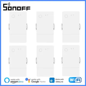SONOFF POW Origin 16A Smart Power Meter Switch WIFI Защита От Перегрузки Релейный Выключатель Поддержка Мониторинга энергии Alexa Google Home