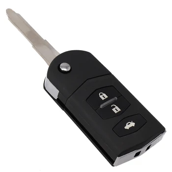 Аксессуары Key Shell MX5 RX8 Пульт дистанционного управления с 3 кнопками CR1620 Аккумуляторный брелок для Mazda Key Shell Абсолютно новый Высокой надежности