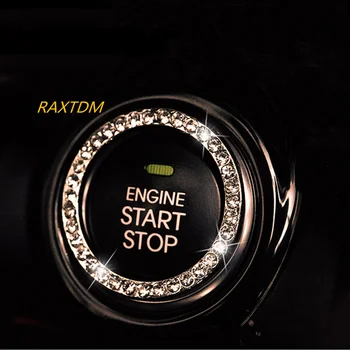 Брелок Для Ключей Зажигания Crystal Car Engine Start Stop для Mini Cooper R52 R53 R55 R56 R58 R59 R60 R61 Paceman Countryman Clubman coup