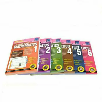 Брошюра SAP Learning Mathematics Book Для детей 1-6 классов, учебники по математике для начальной школы Сингапура, учебник математики для начальной школы