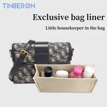 Войлочный мешок TINBERON Вставка для сумочки Вкладыш для сумки для макияжа Косметичка для кошелька Органайзер для сумок Вставка Портативный войлочный органайзер для сумок