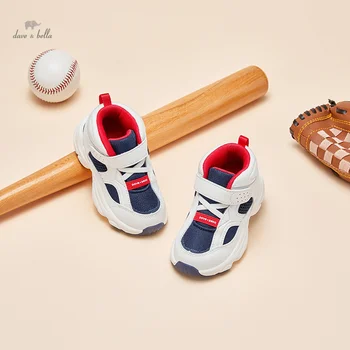 Детская противоскользящая повседневная обувь Dave Bella Для девочек и мальчиков, детские кроссовки для бега, дышащие спортивные кроссовки DB3236556