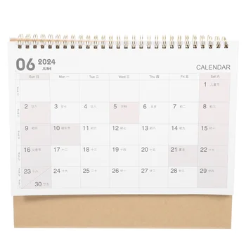 Домашний календарь Ежедневное использование, Постоянный календарь, Декоративный ежемесячный календарь, товары для дома