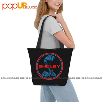 Женские сумки Shelby Mustang Gt350, сумка для покупок из полиэстера, сумка для продуктов Женские сумки Shelby Mustang Gt350, сумка для покупок из полиэстера, сумка для продуктов 1
