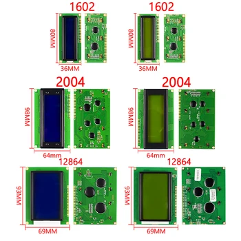 ЖК-модуль Сине-Зеленый Экран Для Arduino 0802 1602 2004 12864 ЖК-символ UNO R3 Mega2560 Дисплей PCF8574T Интерфейс IIC I2C ЖК-модуль Сине-Зеленый Экран Для Arduino 0802 1602 2004 12864 ЖК-символ UNO R3 Mega2560 Дисплей PCF8574T Интерфейс IIC I2C 1