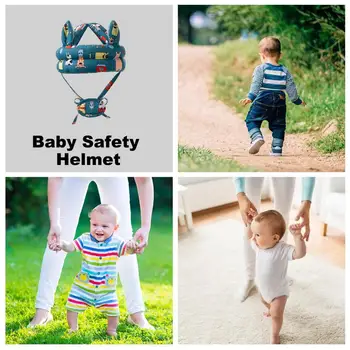 Защитная шапочка для малышей, защитный шлем для малышей, защитная шапочка от столкновений, шлем с регулируемым размером для маленьких мальчиков и маленьких девочек Защитная шапочка для малышей, защитный шлем для малышей, защитная шапочка от столкновений, шлем с регулируемым размером для маленьких мальчиков и маленьких девочек 1