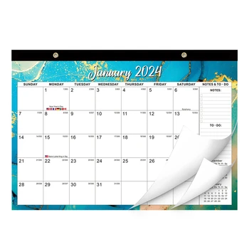 Календарь на 2024 год, каракули, подвесной настенный календарь, настольный календарь 16,9X12 дюймов, простая установка, простота в использовании Календарь на 2024 год, каракули, подвесной настенный календарь, настольный календарь 16,9X12 дюймов, простая установка, простота в использовании 1
