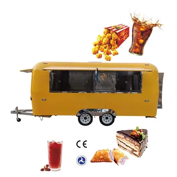Китайские Изготовленные на заказ мобильные Уличные тележки быстрого питания Грузовик быстрого питания Подержанный автомобиль Фургон С морозильной камерой для продажи