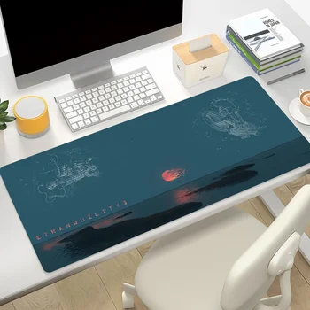 Компьютерный и Офисный Коврик для мыши Horizon Moonlight Gamer Cabinet Sea Xxl Коврик Для мыши Аниме Playmat Настольные Коврики Deskpad Deskmat Настольный Коврик