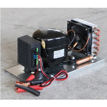 Конденсатор компрессора BD25HC-BD75HC Автомобильный холодильник с солнечной морозильной камерой и морской холодильник Максимум 100-500 литров постоянного тока 12V24V