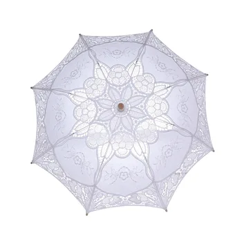Кружевной Хлопковый Кружевной Зонт, Свадебные принадлежности, свадебный зонт, Западный стиль, Дворцовый Банкетный зонт, Зонт от солнца