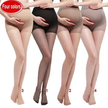 Летние женские тонкие носки для беременных, колготки для беременных, брюки для беременных, чулочно-носочные изделия с высокой эластичностью