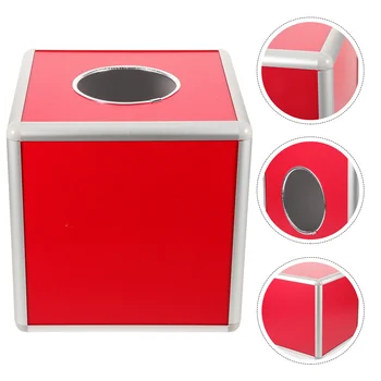 Лотерейная коробка Квадратная коробка для игры в лотерейный мяч многофункциональная коробка для хранения билетов коробка для розыгрыша бонусов