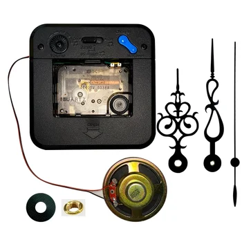 Механизм SKP Trigger С музыкальным сигналом и стрелками, механизм настенных часов, наборы для поделок Melody Box Механизм SKP Trigger С музыкальным сигналом и стрелками, механизм настенных часов, наборы для поделок Melody Box 0