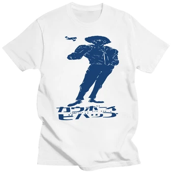Модная ковбойская футболка в стиле Бибоп 2019 года - Аниме - Унисекс - Рыба-меч - Space Tees