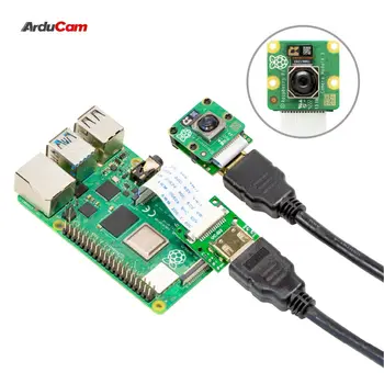 Модуль расширения кабеля Arducam CSI-HDMI с 15-контактным 60-мм гибким кабелем для Raspberry Pi Camera V3/V1/V2/HQ (упаковка из 2, 1 комплекта) Модуль расширения кабеля Arducam CSI-HDMI с 15-контактным 60-мм гибким кабелем для Raspberry Pi Camera V3/V1/V2/HQ (упаковка из 2, 1 комплекта) 0