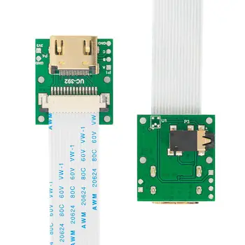 Модуль расширения кабеля Arducam CSI-HDMI с 15-контактным 60-мм гибким кабелем для Raspberry Pi Camera V3/V1/V2/HQ (упаковка из 2, 1 комплекта) Модуль расширения кабеля Arducam CSI-HDMI с 15-контактным 60-мм гибким кабелем для Raspberry Pi Camera V3/V1/V2/HQ (упаковка из 2, 1 комплекта) 1