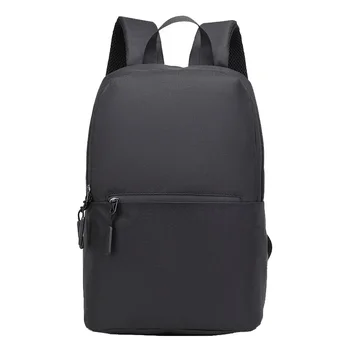 Мужской маленький рюкзак, черная легкая модная сумка-мессенджер, простая повседневная дорожная универсальная сумка для мальчиков