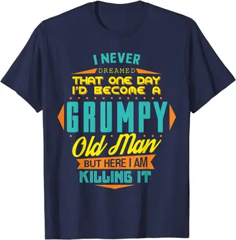 Мужчинам и в голову не приходило, что я стану сварливым старикашкой, забавная футболка Мужчинам и в голову не приходило, что я стану сварливым старикашкой, забавная футболка 0