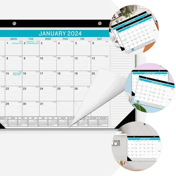 Настольные календари на 2024-2025 гг. на месяц, классический стиль для ежедневного использования в офисе, для свиданий, для подвешивания Настольные календари на 2024-2025 гг. на месяц, классический стиль для ежедневного использования в офисе, для свиданий, для подвешивания 3
