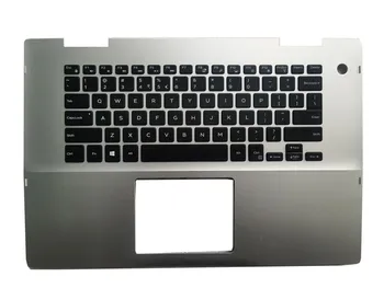 Новая клавиатура для ноутбука Dell inspiron 15 5582 US keyboard с подставкой для рук 0F046K