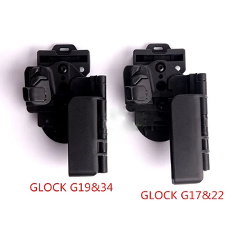 Новый Тактический Чехол для пистолета GM OWB Glock Holster для Glock 17 22 19 34, QR Военная Правосторонняя Пистолетная Кобура для Glock Airsoft