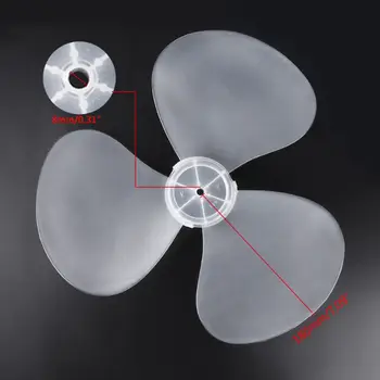 Пластиковый вентилятор Big Wind с 3 листьями для Midea и других 16-дюймовых 400-мм вентиляторов Пластиковый вентилятор Big Wind с 3 листьями для Midea и других 16-дюймовых 400-мм вентиляторов 2