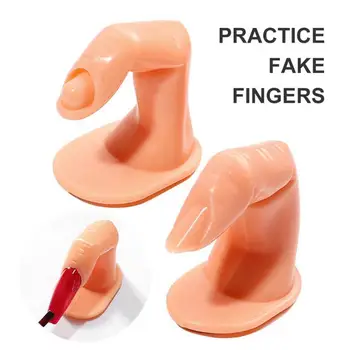 Практичное профессиональное обучение начинающих, Прочные высококачественные профессиональные инструменты для ногтей, практикующий маникюр пальцами, популярный нейл-арт