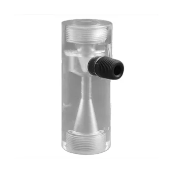 Прозрачный ПММА Акриловый инжектор воды, система орошения, смеситель для удобрений Вентури, Струйный эжектор из органического стекла (B)