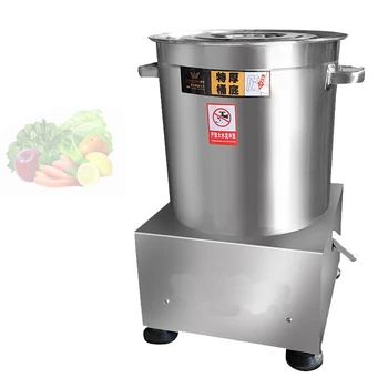 Промышленная центробежная сушилка для овощей, Обезвоживающая овощи, Небольшая машина для обезжиривания жареных продуктов Промышленная центробежная сушилка для овощей, Обезвоживающая овощи, Небольшая машина для обезжиривания жареных продуктов 0