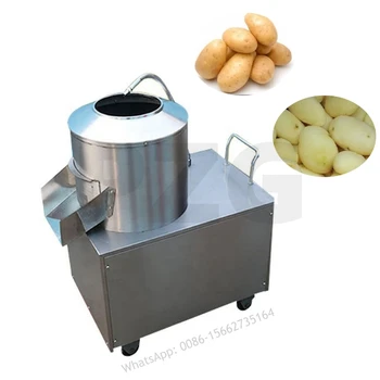 Профессиональная электрическая овощечистка для сладкого картофеля Таро и имбиря, машина для чистки картофеля, машина для мойки картофеля