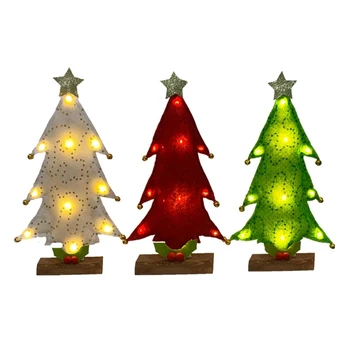 Рождественская елка Настольная лампа Украшение вечеринки Праздничная игрушечная лампа Подарки на свадьбу